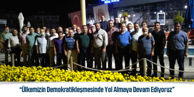 “Ülkemizin Demokratikleşmesinde Yol Almaya Devam Ediyoruz”
