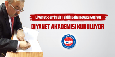 Diyanet-Sen’in Bir Teklifi Daha Hayata Geçiyor