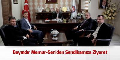 Bayındır Memur-Sen’den Sendikamıza Ziyaret