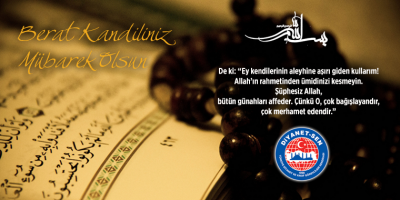 Berat Kandiliniz Mübarek Olsun