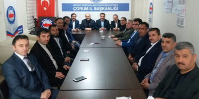 Çorum İl Divan Verimli Geçti