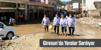 Giresun’da Yaralar Sarılıyor