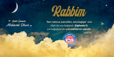 Bin Aydan Daha Hayırlı Kadir Geceniz Mübarek Olsun