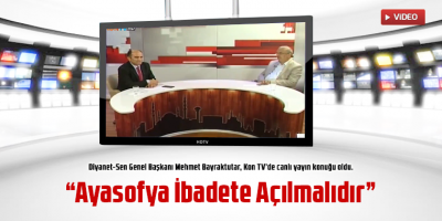 Ayasofya İbadete Açılmalıdır
