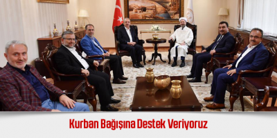 Kurban Bağışına Destek Veriyoruz