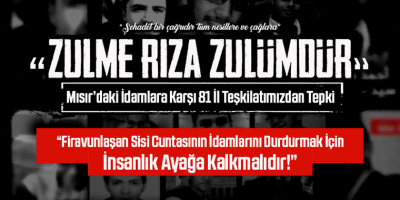 Memur-Sen Teşkilatlarından Mısır’a Ortak Tepki