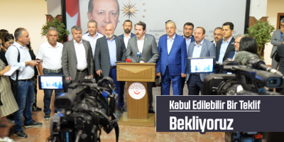 “Kamu İşveren Heyeti'nin Kabul Edilebilir Bir Teklifle Masaya Gelmesini Bekliyoruz”