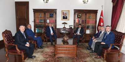 Vali Vasip Şahin’e Ziyaret