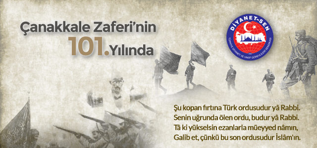 Çanakkale Zaferi'nin 101. Yılında
