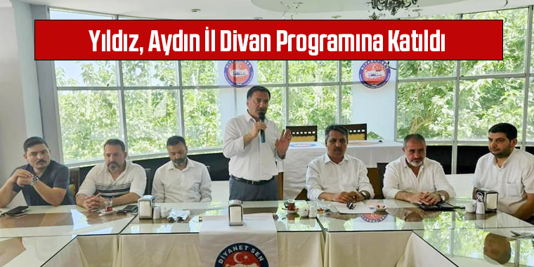 Yıldız Aydın İl Divan Programına Katıldı