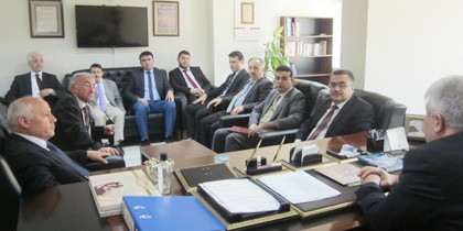 Başkanlık Eğitim Hizmetlerinden Sendikamıza Ziyaret