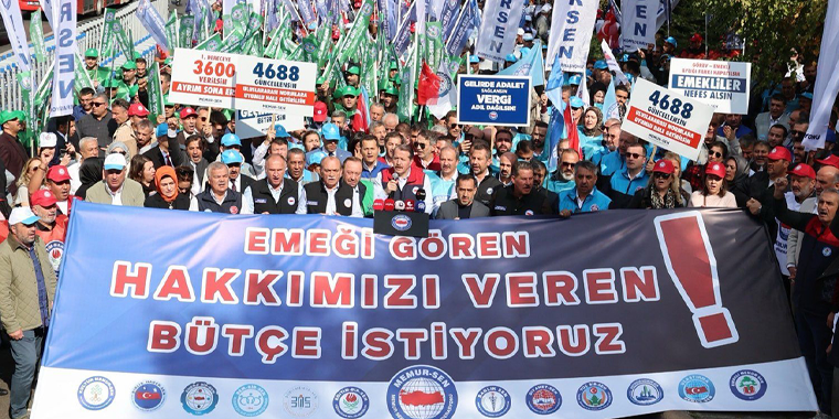 Memur-Sen Teşkilatı TBMM'ye Seslendi: Memurun Alın Teri Bütçeye Girmelidir
