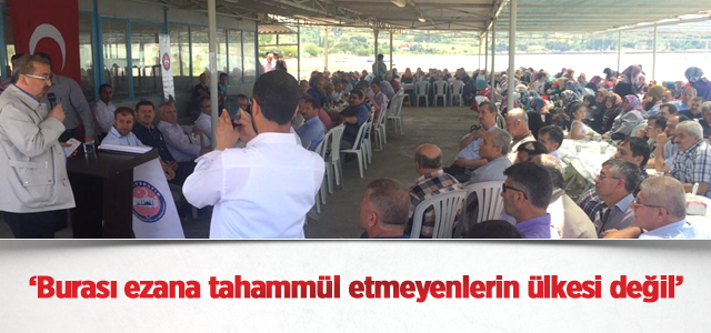Bayraktutar; ‘Burası ezana tahammül etmeyenlerin ülkesi değil’