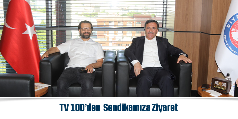 TV 100’den Sendikamıza Ziyaret