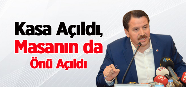 Yalçın: Kasa Açıldı, Masanın da Önü Açıldı