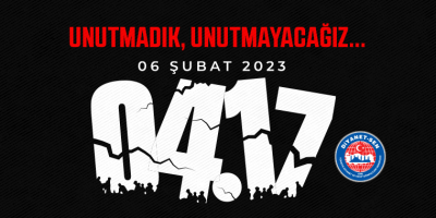 Asrın Felaketi: Unutmadık, unutmayacağız…