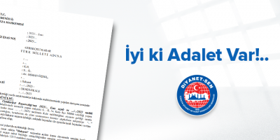 İyi ki Adalet Var!..