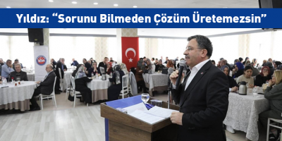 Genel Başkan Ali Yıldız Afyonkarahisar’da Teşkilatla Buluştu: “Sorunu Bilmeden Çözüm Üretemezsin”