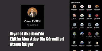 Diyanet Akademi’de Eğitim Alan Aday Din Görevlileri Atama İstiyor