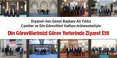 Din Görevlilerimiz Görev Yerlerinde Ziyaret Edildi