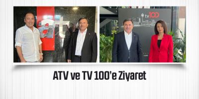 ATV ve TV 100’e Ziyaret
