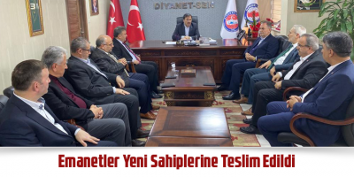 Emanetler Yeni Sahiplerine Teslim Edildi