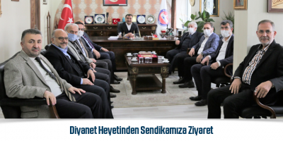 Diyanet Heyetinden Sendikamıza Ziyaret
