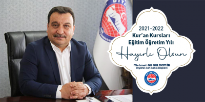 2021-2022 Kur’an Kursları Eğitim Öğretim Yılı Hayırlı Olsun