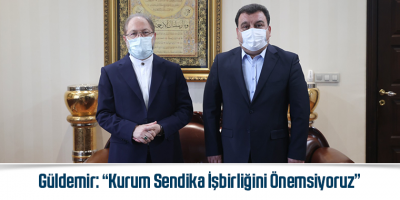 DİB Başkanı Erbaş’ı Ziyaret Eden Güldemir: "Kurum Sendika İşbirliğini Önemsiyoruz"