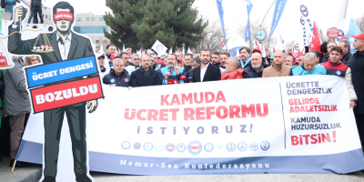 Memur-Sen 81 İlde Alanlarda: Kamuda Ücret Reformu İstiyoruz!