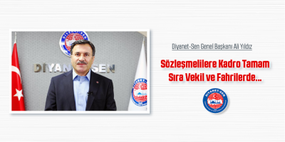 Sözleşmelilere Kadro Tamam Sıra Vekil ve Fahrilerde…