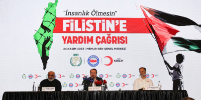 Memur-Sen, Kızılay ve İHH’dan Filistin’e Destek Kampanyası