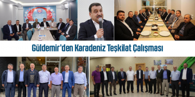 Güldemir’den Karadeniz Teşkilat Çalışması