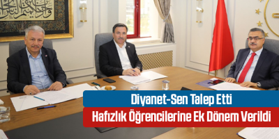 Diyanet-Sen Talep Etti  Hafızlık Öğrencilerine Ek Dönem Verildi