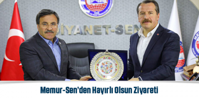 Memur-Sen’den Hayırlı Olsun Ziyareti