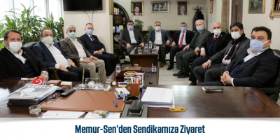 Memur-Sen’den Sendikamıza Ziyaret