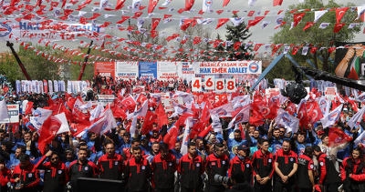 Memur-Sen Ankara’da: Anıtpark’ta 1 Mayıs Coşkusu