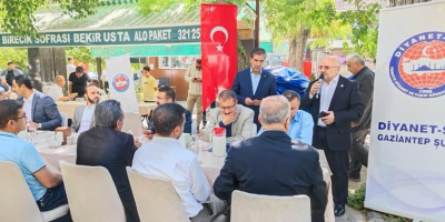 Özkan, Gaziantep Şube’nin Camiler ve Din Görevlileri Haftası Programına Katıldı