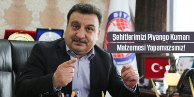 Güldemir: Şehitlerimizi Piyango Kumarı Malzemesi Yapamazsınız!