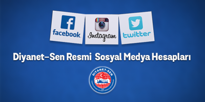 Diyanet-Sen Resmi Sosyal Medya Hesapları