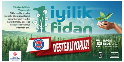 TDV’nin 1 İyilik 1 Fidan Kampanyasına Diyanet-Sen’den Büyük Destek