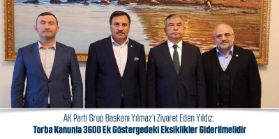 Yıldız:  Torba Kanunla 3600 Ek Göstergedeki Eksiklikler Giderilmelidir
