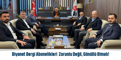 Diyanet Dergi Abonelikleri Zorunlu Değil, Gönüllü Olmalı!