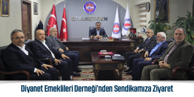 Diyanet Emeklileri Derneği’nden Sendikamıza Ziyaret