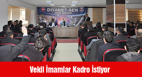 Vekil İmamlar Kadro İstiyor