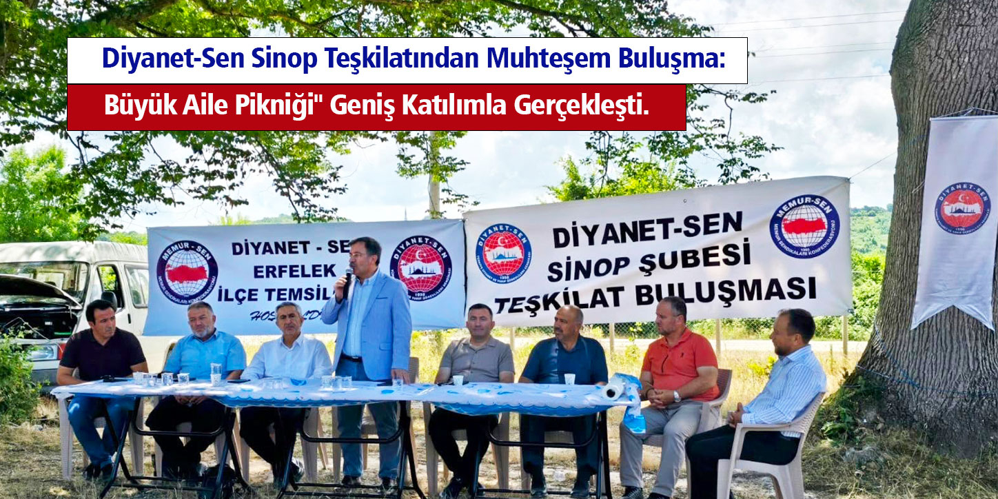 Sinop "Büyük Aile Pikniği" Geniş Katılımla Gerçekleşti