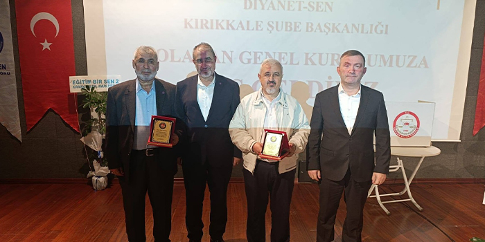 Kırıkkale Şubesi 2. Olağan Genel Kurulu’nda Murat Çiğdemtepe Günven Tazeledi