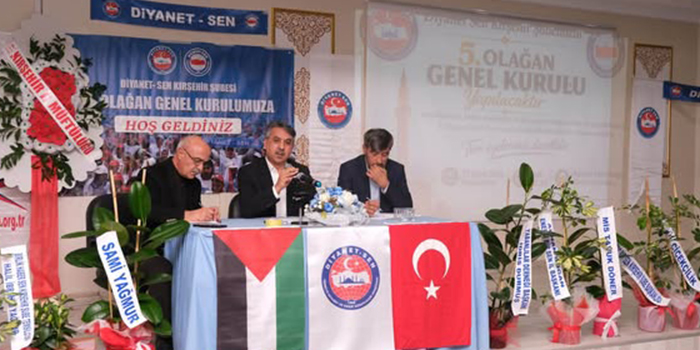 Diyanet-Sen Kırşehir Şubesi 5. Olağan Kongresi, Teşkilatın Birlik ve Beraberlik Atmosferi İçinde Gerçekleştirildi