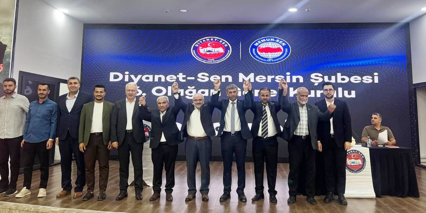 Mersin Şubesinin 6. Olağan Kongresi Tamamlandı: Yeni Şube Başkanı Haluk Güldoğan Oldu