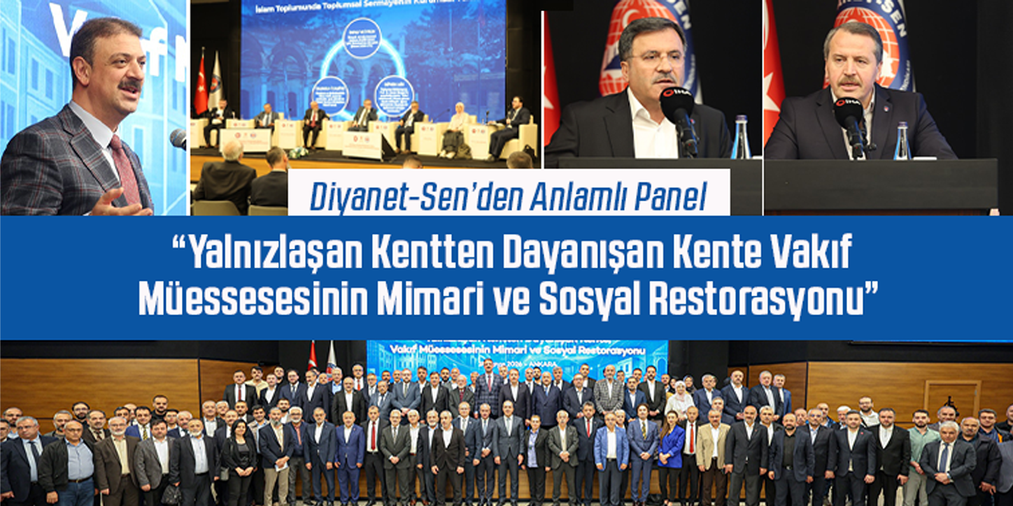 “Yalnızlaşan Kentten Dayanışan Kente Vakıf Müessesesinin Mimari ve Sosyal Restorasyonu” Panelimizi Gerçekleştirdik